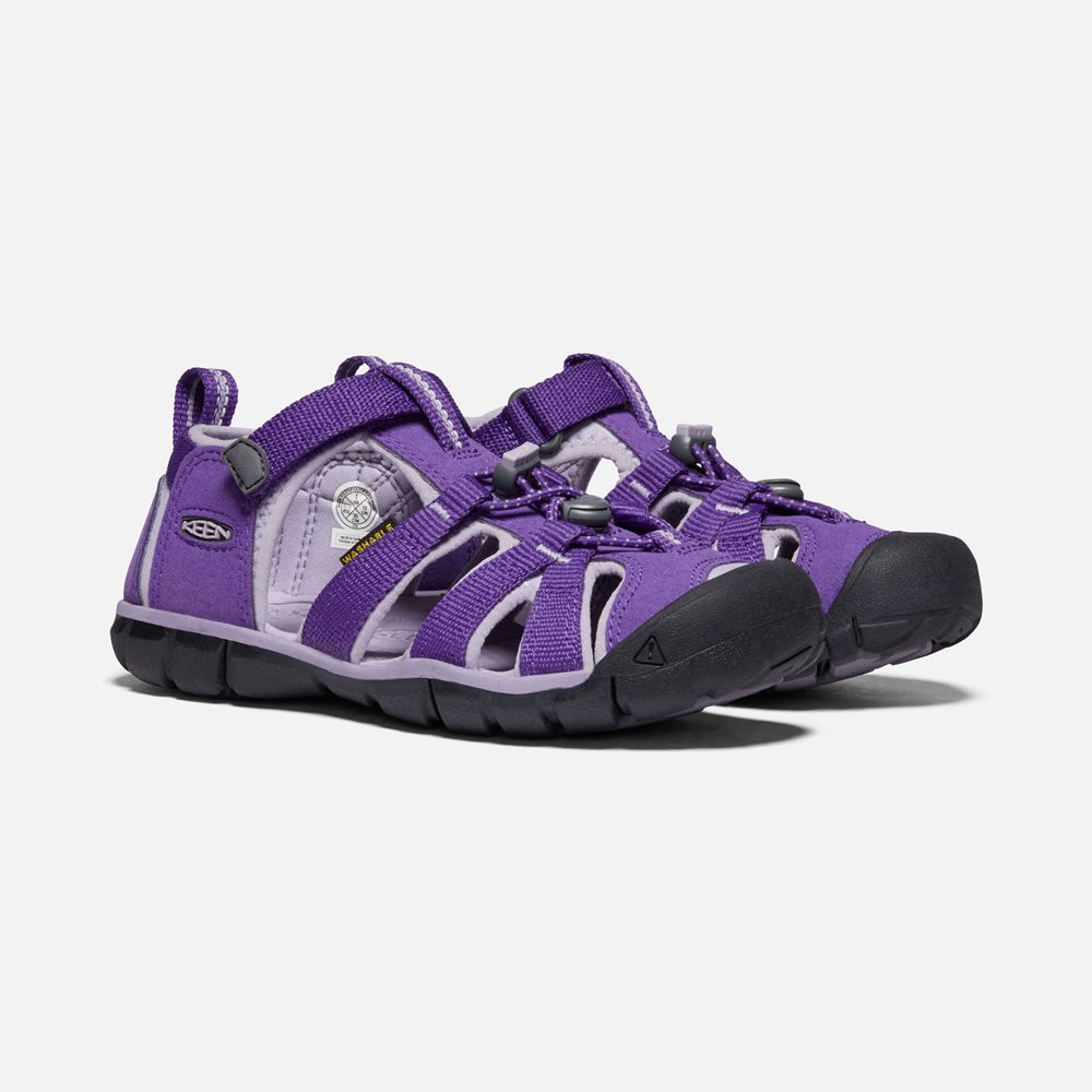 Sandales Keen Enfant Violette | Seacamp Ii Cnx | TCYBJ-9234